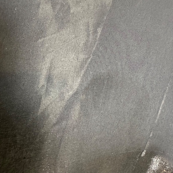 JS COLLECTIONS Shimmery Organza Tulle Maxi Skirt 3 Layers, Black | Sz 4 - Picture 8 of 8